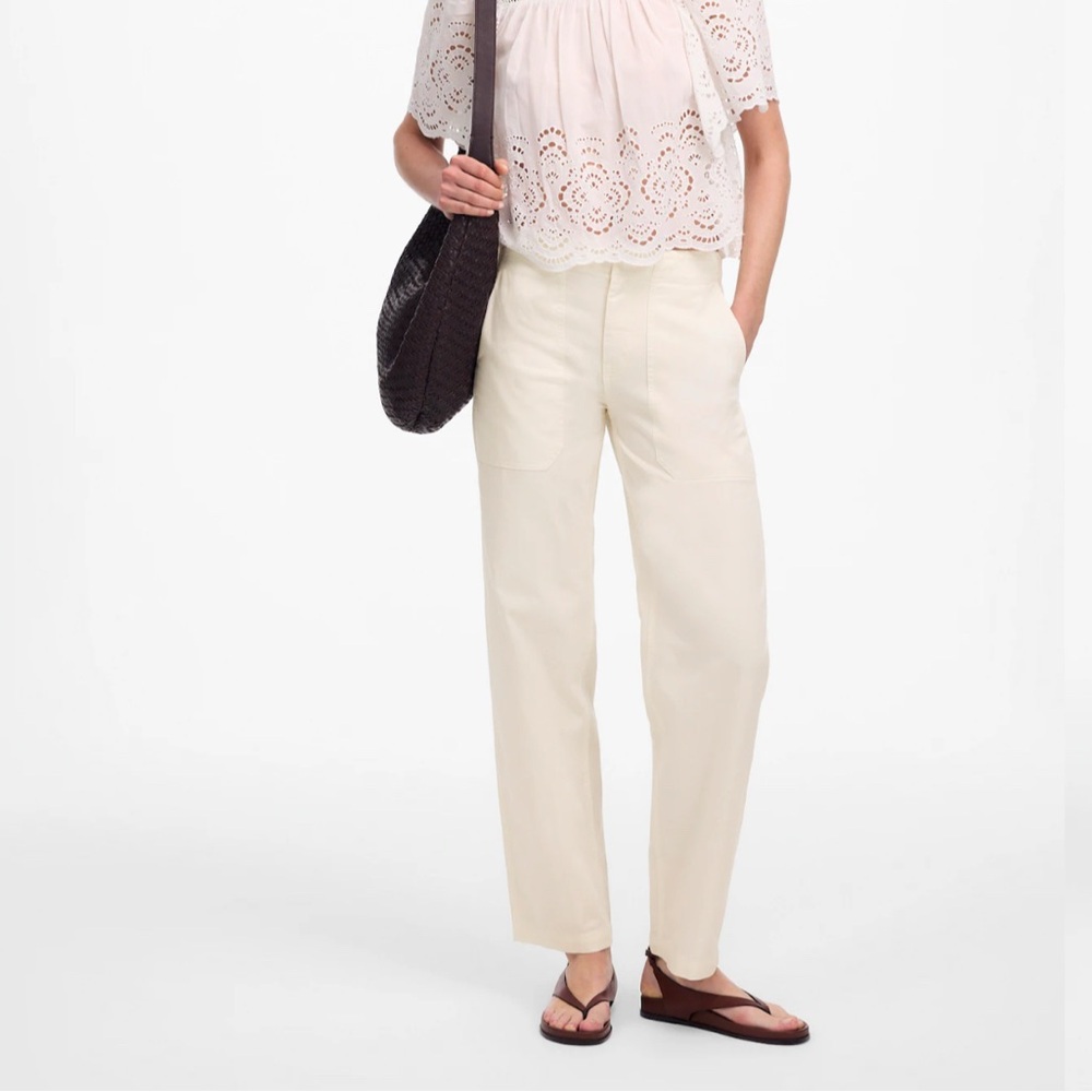 Women’s Madewell Tall Tapered Leg Utility Pant NV623 Size T 27